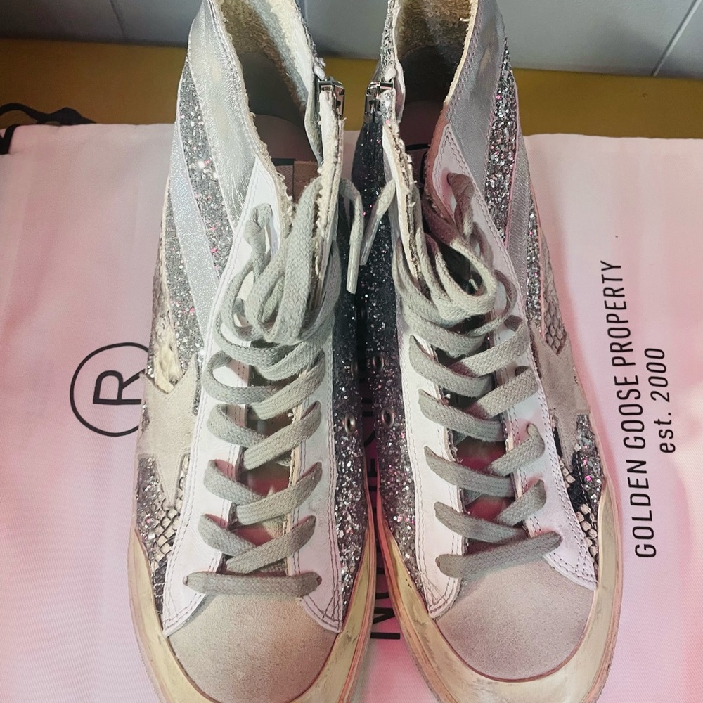 Authentic Limited Edition Golden Gooses size 40.Francy Penstar Classic - Picture 2 of 8